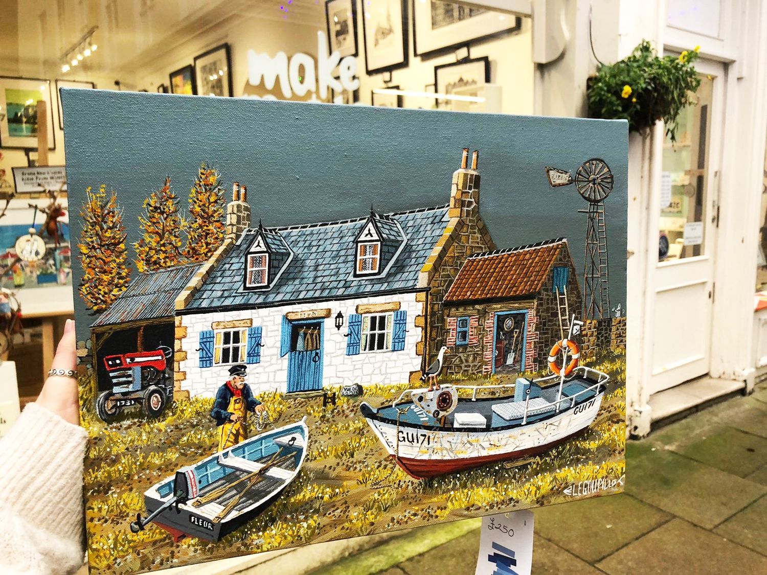 Original Acrylic Paintings by Richard Le Goupillot