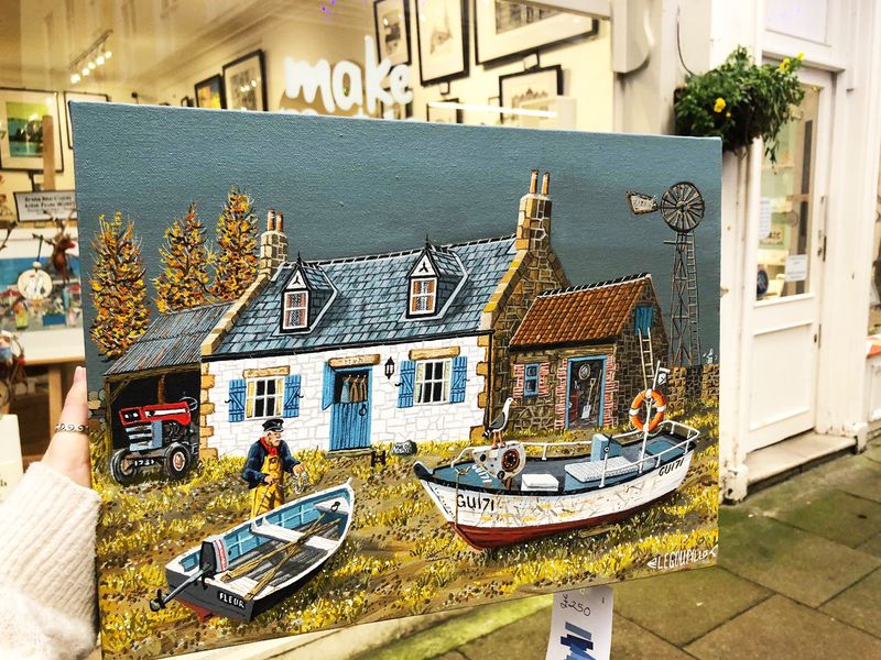 Original Acrylic Paintings by Richard Le Goupillot