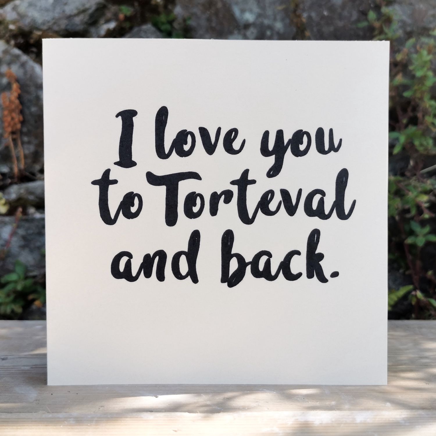 My Guernsey Cards, Design: Torteval and back