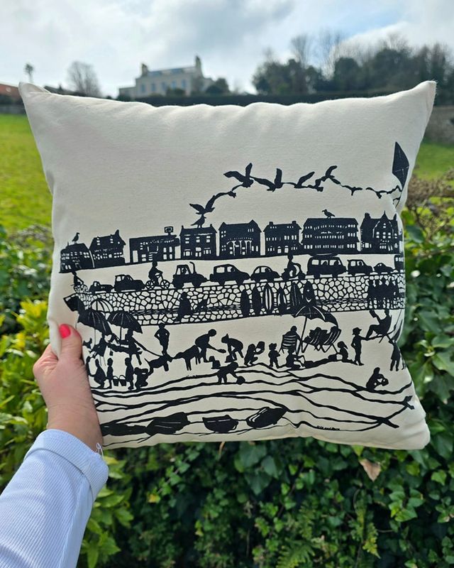 My Guernsey Cushion by Iris &amp; Dora