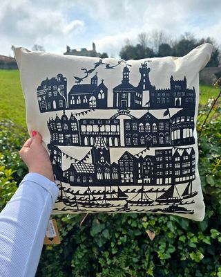 My Guernsey Cushion by Iris &amp; Dora