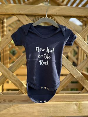 New Kid on the Rock Baby Vest