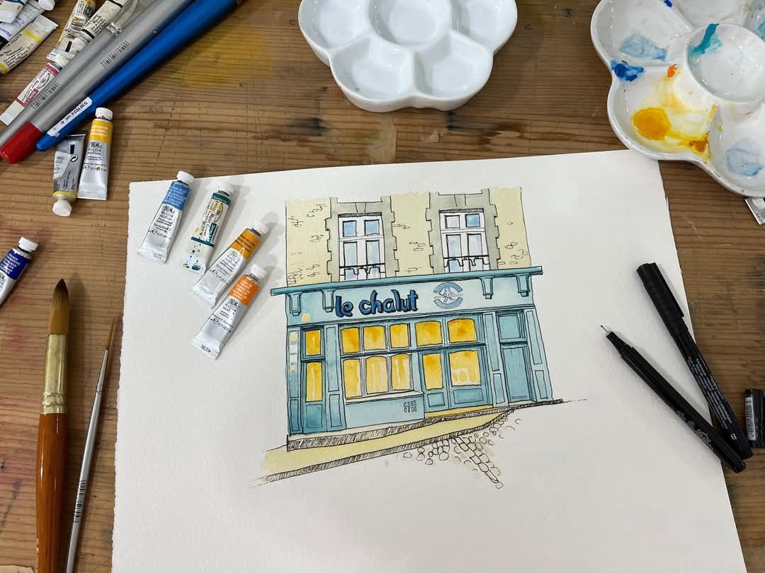 Introduction to Painting in Watercolour with Tim Gaudion - 4 Week course starting Tuesday 2nd August 2025 - £150