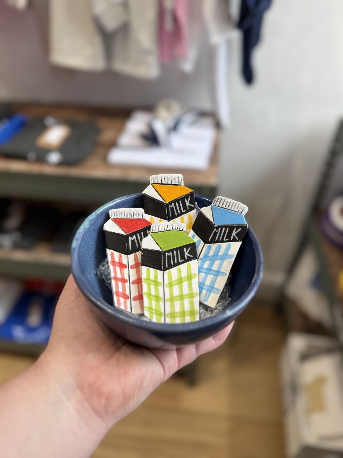 Ceramic Fridge Magnet by Iris &amp; Dora