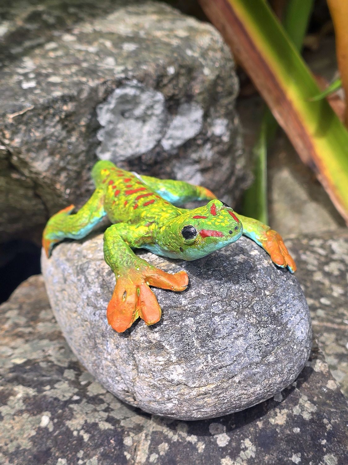 Craft With Clay - Air Dry Gecko on a Rock - 15th August 2025 10.30am