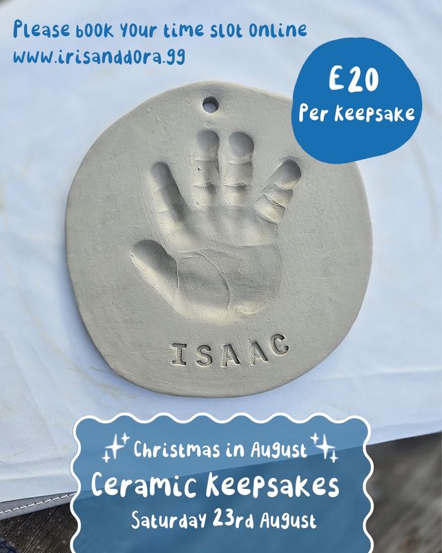 Ceramic Keepsake Decoration -  Saturday 23rd August