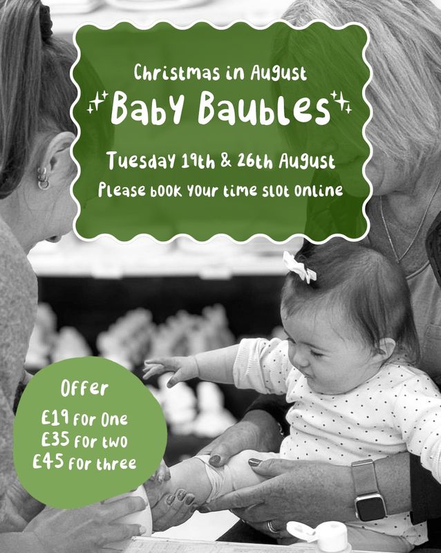 Baby Baubles - Christmas in August