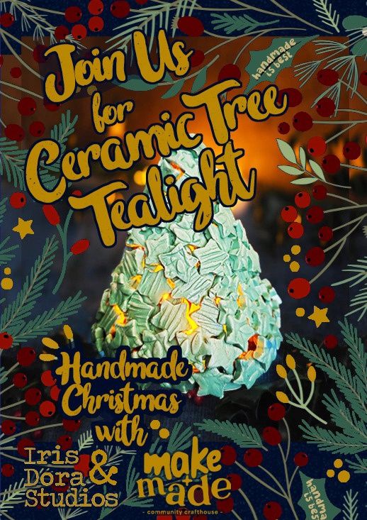 Make Your Own Ceramic Christmas Tree Tealight