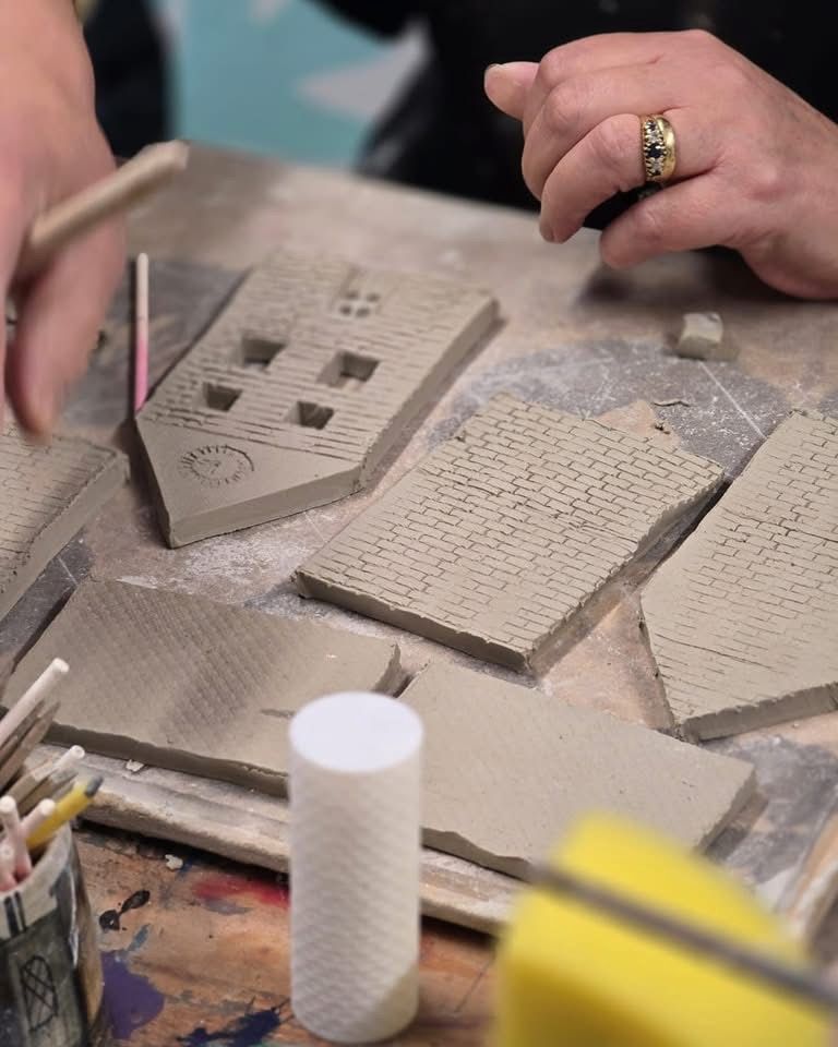 Make Your Own Ceramic House Tealight - 10th November 2025