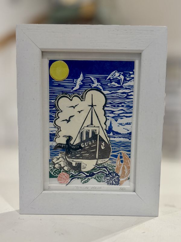 Framed Mini Collages by Beck Knight