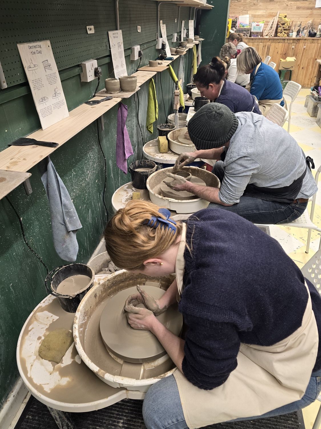 New! Saturday Afternoon Pottery Wheel Classes