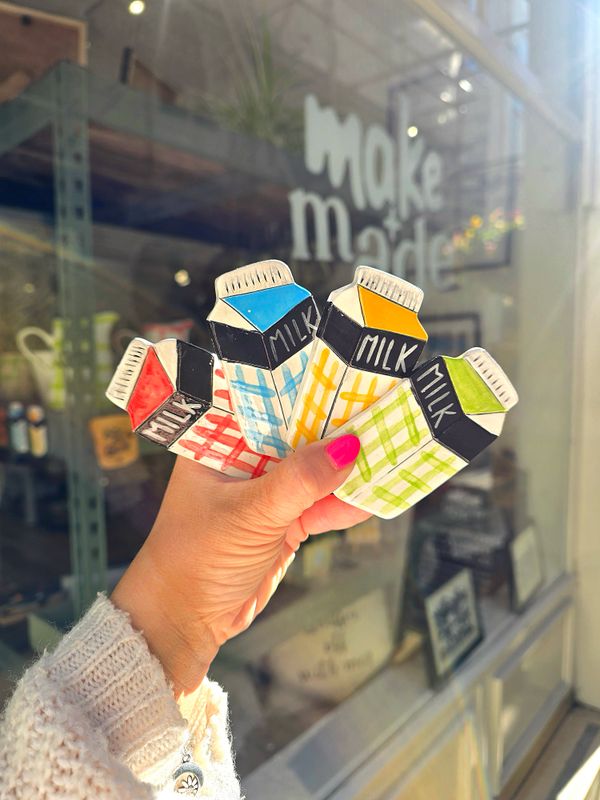 Ceramic Fridge Magnet by Iris &amp; Dora