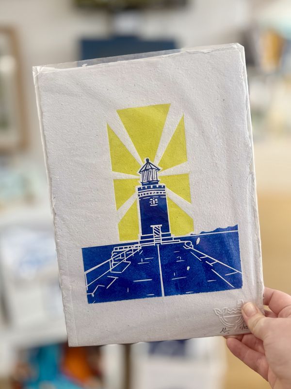 A4 Linoprints by This Summer I Went Swimming