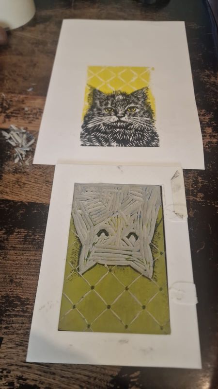 3-Week Lino Cutting &amp; Printmaking Course Starting Monday 11th January 2027