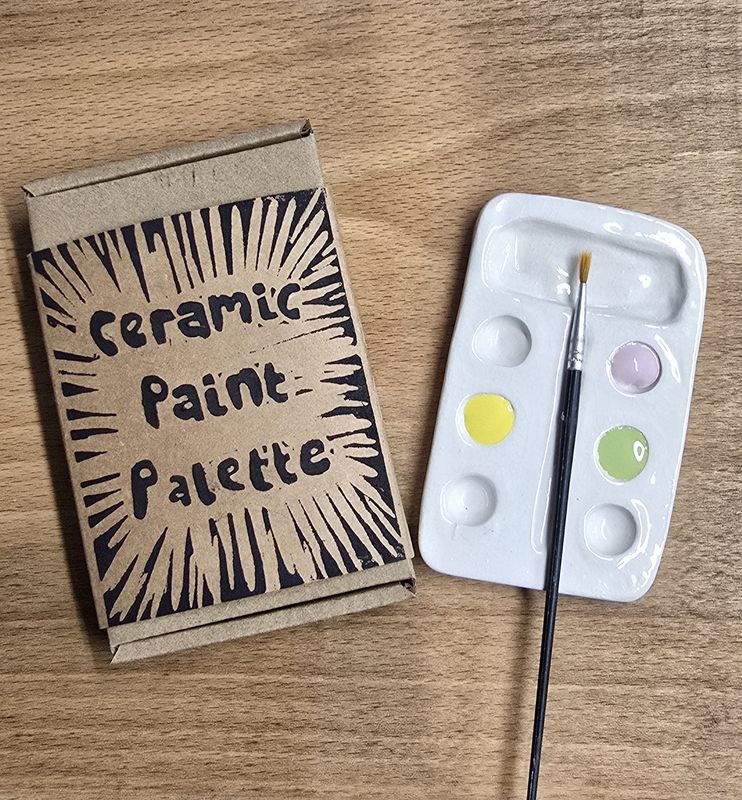 Ceramic Paint Palette