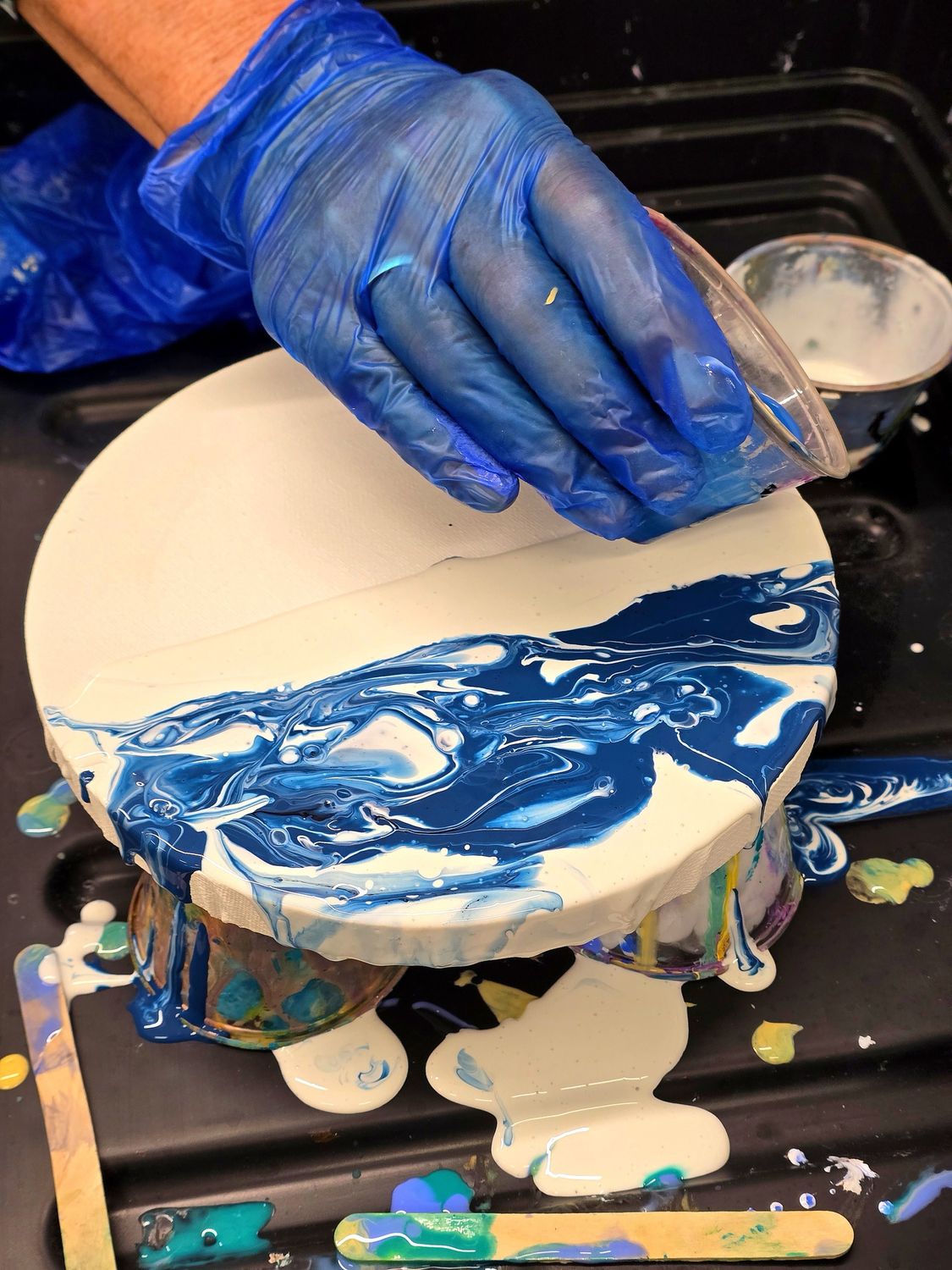 Acrylic Pour Workshop - Monday 10th August 2026 - 6.30pm