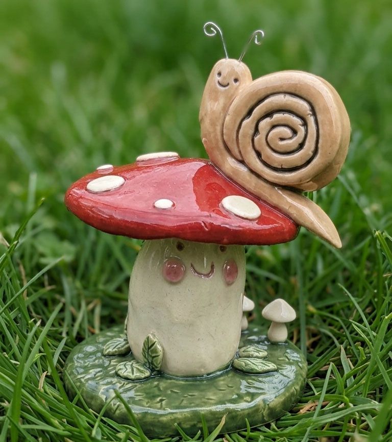 Create Your Own Snoozy Snail on a Toadstool - Wednesday 26th August 2026
