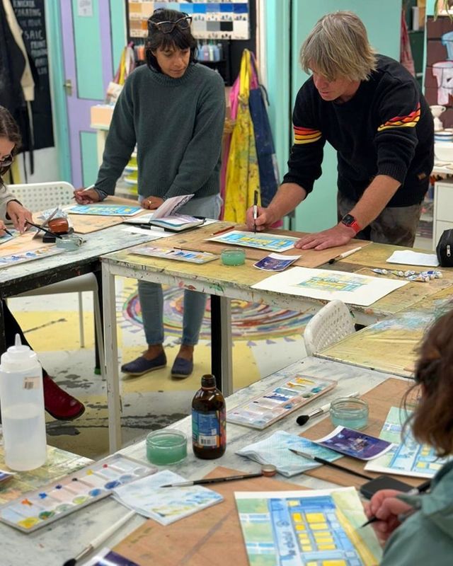 Introduction to Watercolour with Tim Gaudion. 4 week course starting Tuesday 17th November 2026