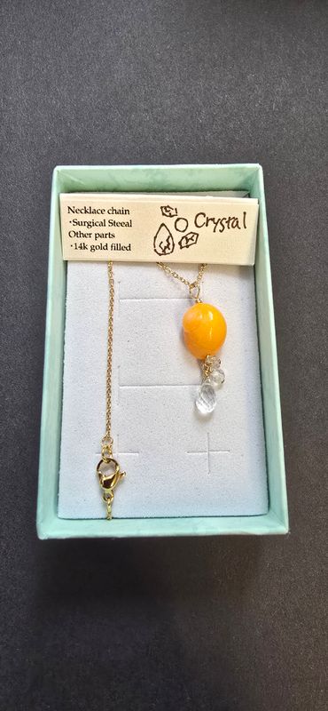 Guernsey Periwinkle Necklace by Happiest Jewellery