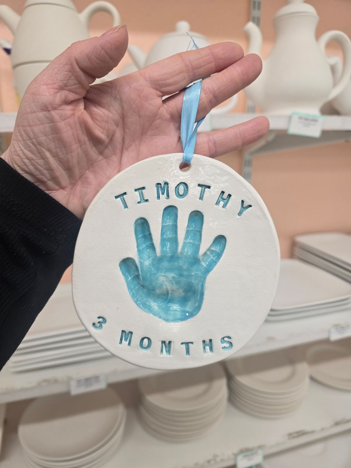 Ceramic Keepsake hanging decoration - Tuesday 6th October 2026