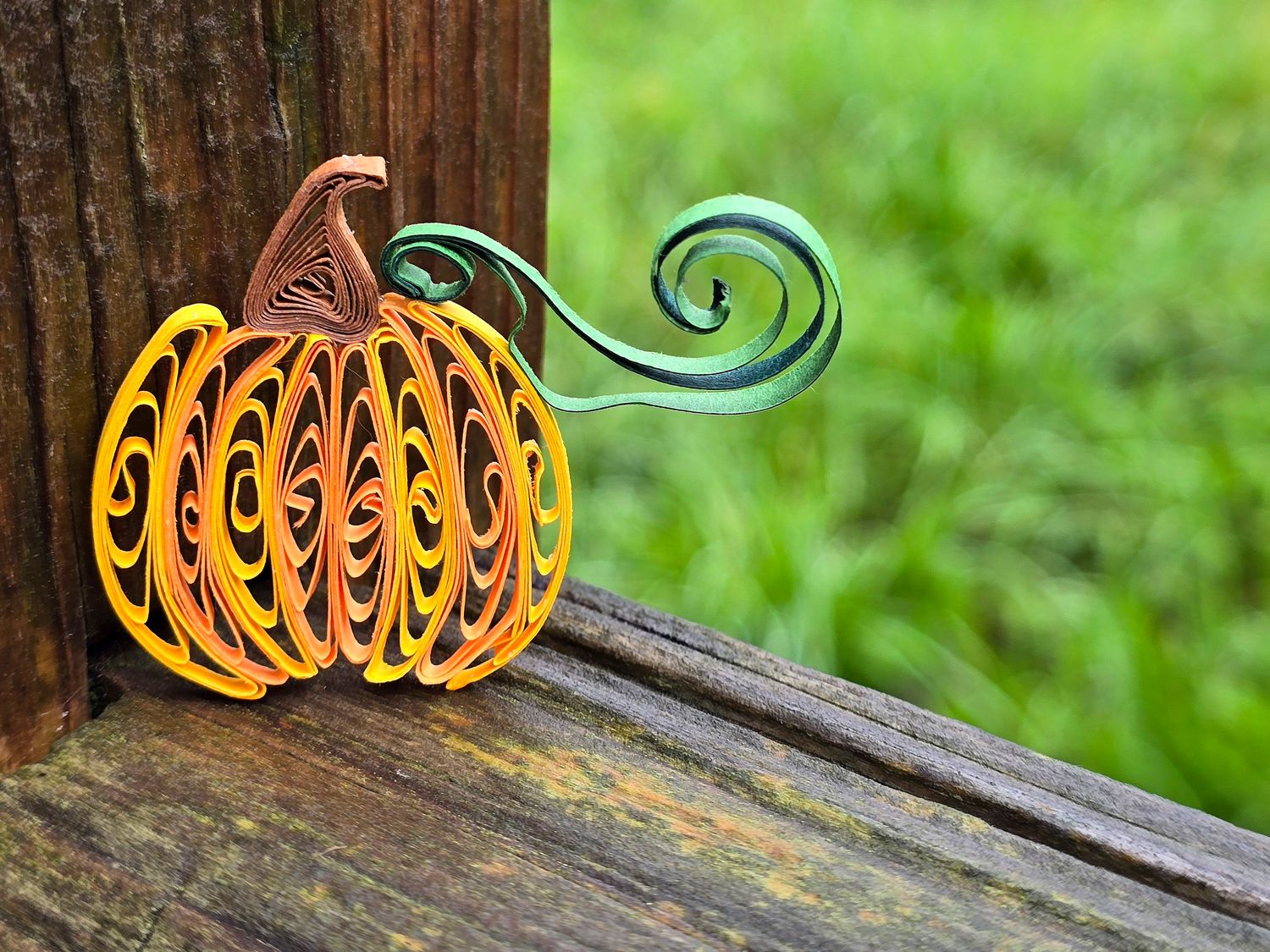 Autumn Vibes Paper Quilling Workshop - Pumpkins - Wednesday 21st October 2026 - 10.30am