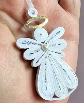Christmas Angel Paper Quilling Workshop - Wednesday 18th November 2026 - 10.30am