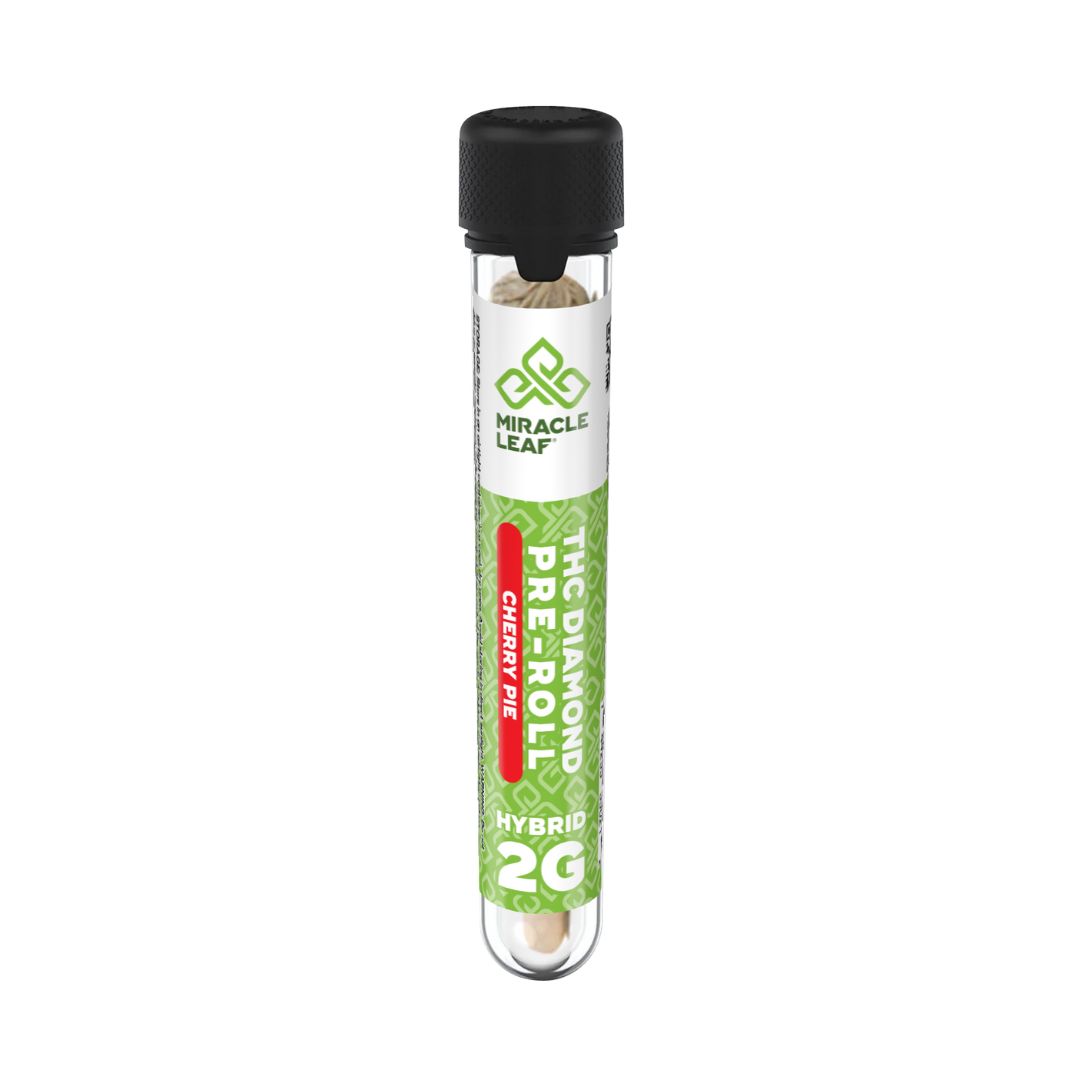 THC Diamond Pre-Roll, Flavor: Cherry Pie