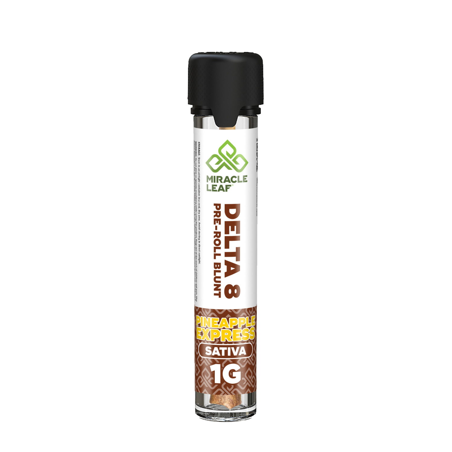 Delta-8 Pre-Roll Blunt, Flavor: Pineapple Express