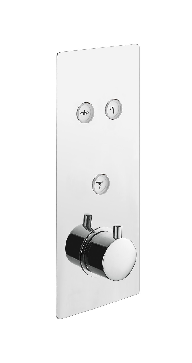 MITIGEUR DOUCHE THERMOSTATIQUE PUSH 3 FONCTIONS OCEAN RAIN 610