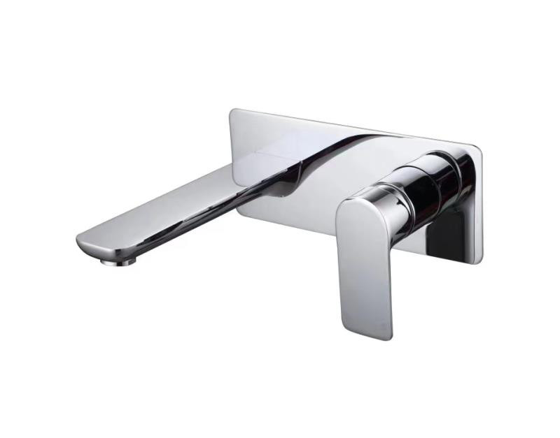 MITIGEUR ENCASTRE TOSCA CHROME MURAL POUR VASQUE