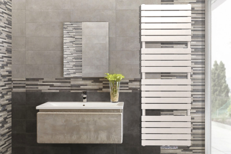 SECHE SERVIETTE FARKO SOLO DESIGN 1200X600MM BLANC