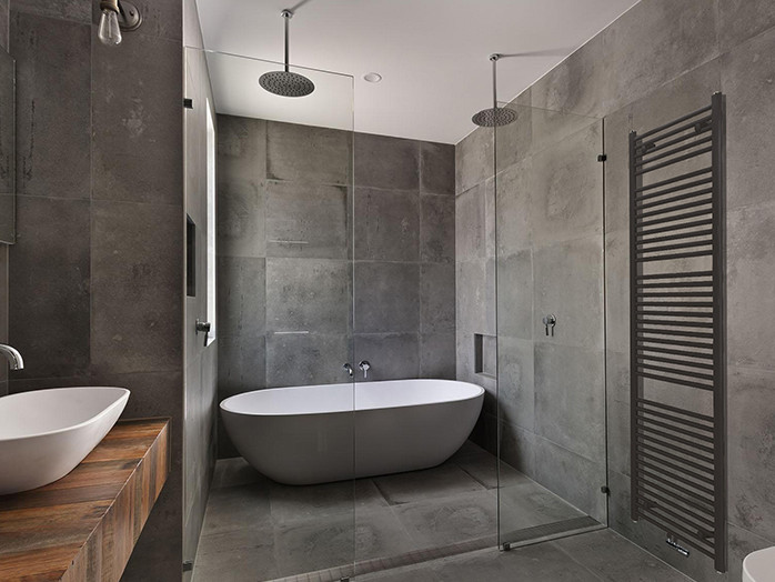 SECHE SERVIETTE LINTEO DESIGN 1800X600MM NOIR
