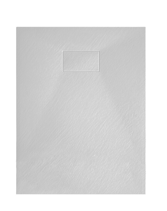 RECEVEUR DE DOUCHE EN MATIERE SYNTHETIQUE 900X900X30MM ETNA WHITE SMC STONE EFFECT