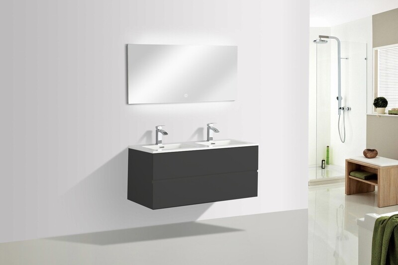 MEUBLE SALLE DE BAIN NEW ELITE ANGELA 1400 BLACK