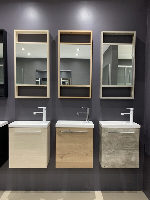 MEUBLE WC SUSPENDU ANGELA 400 CHENE
