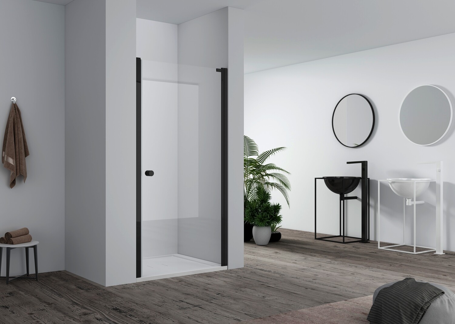 PORTE DE DOUCHE PIVOTANTE 6MM VITRA-B80 800X2000MM