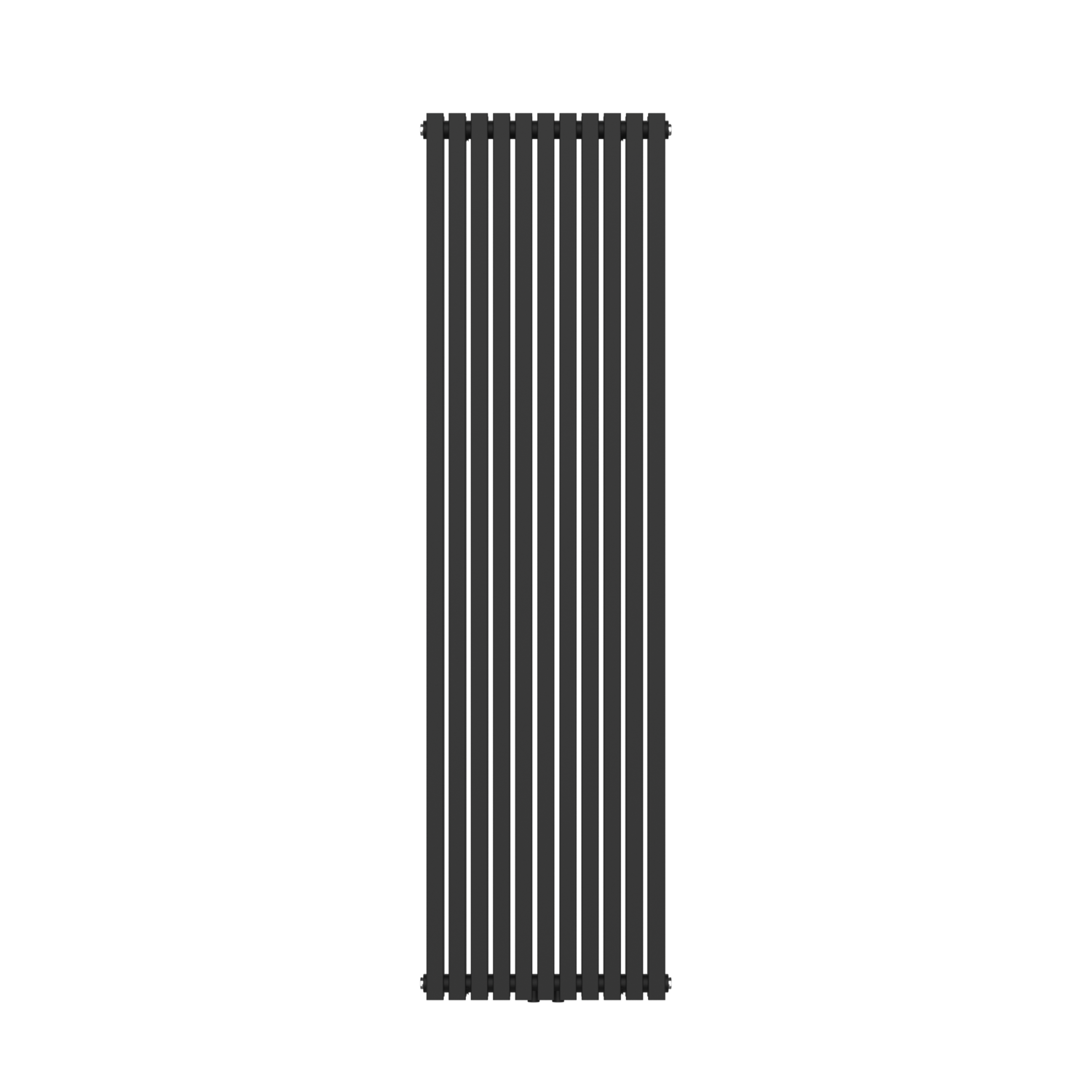 RADIATEUR VERTICAL KANSAS DESIGN 1800X500MM  NOIR