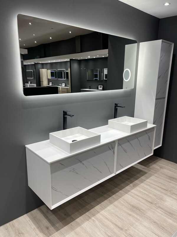 MEUBLE SALLE DE BAIN COMPOSITION CARERA 180