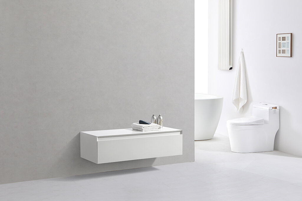 MEUBLE SALLE DE BAIN SUSPENDU ELEGANCE MONA 900