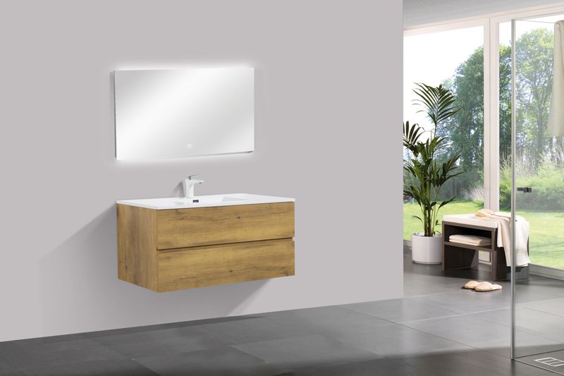 MEUBLE SALLE DE BAIN NEW ELITE ANGELA 1200 F.OAK centrale