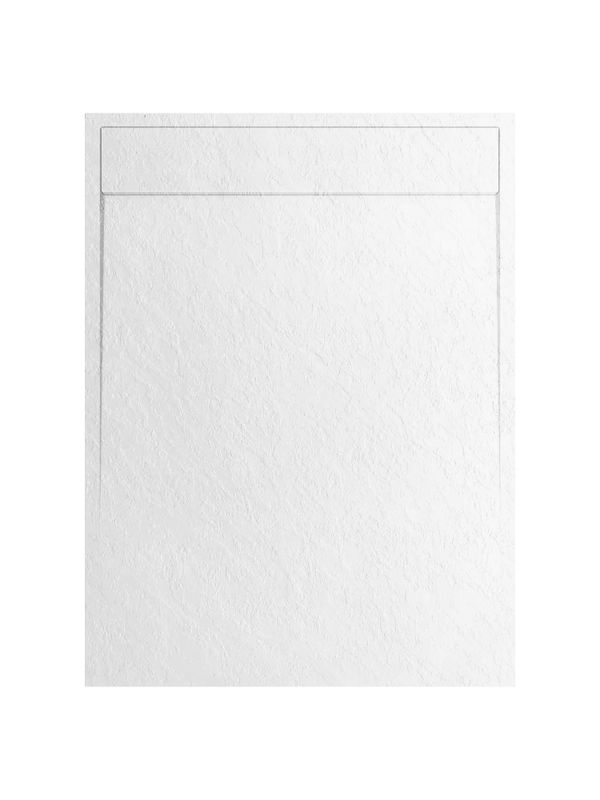 RECEVEUR DE DOUCHE MERAPI ROCK WHITE 80X80CM SMC STONE EFFECT