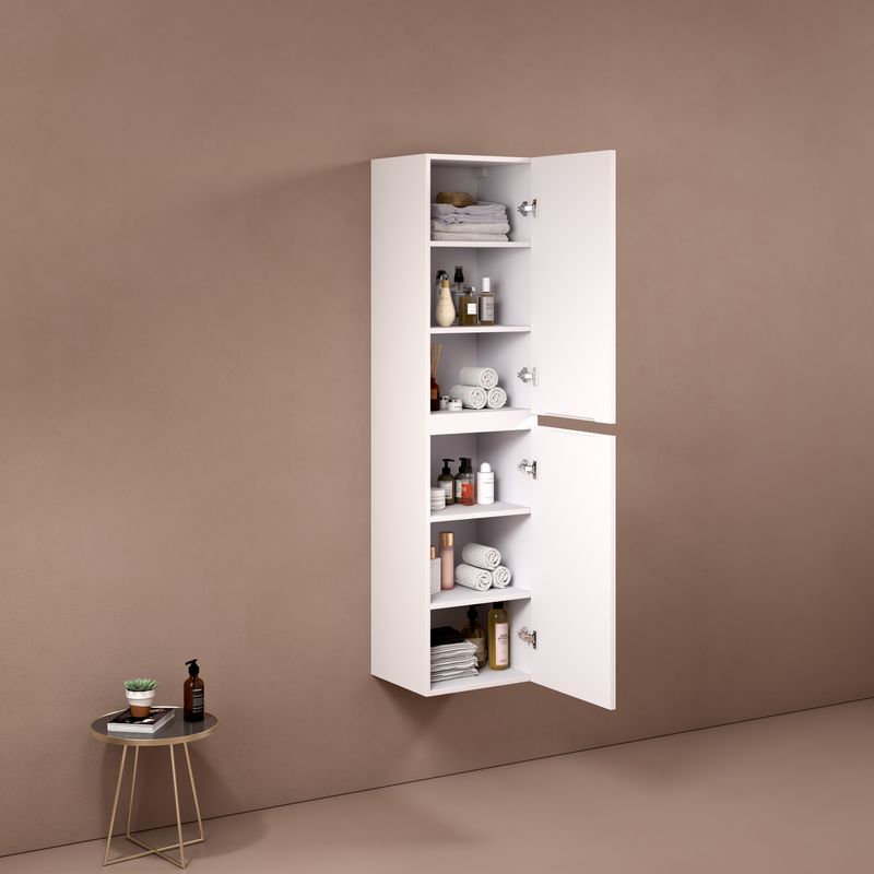 COLONNE SALLE DE BAIN VOGUE LINE 400 WHITE MATT