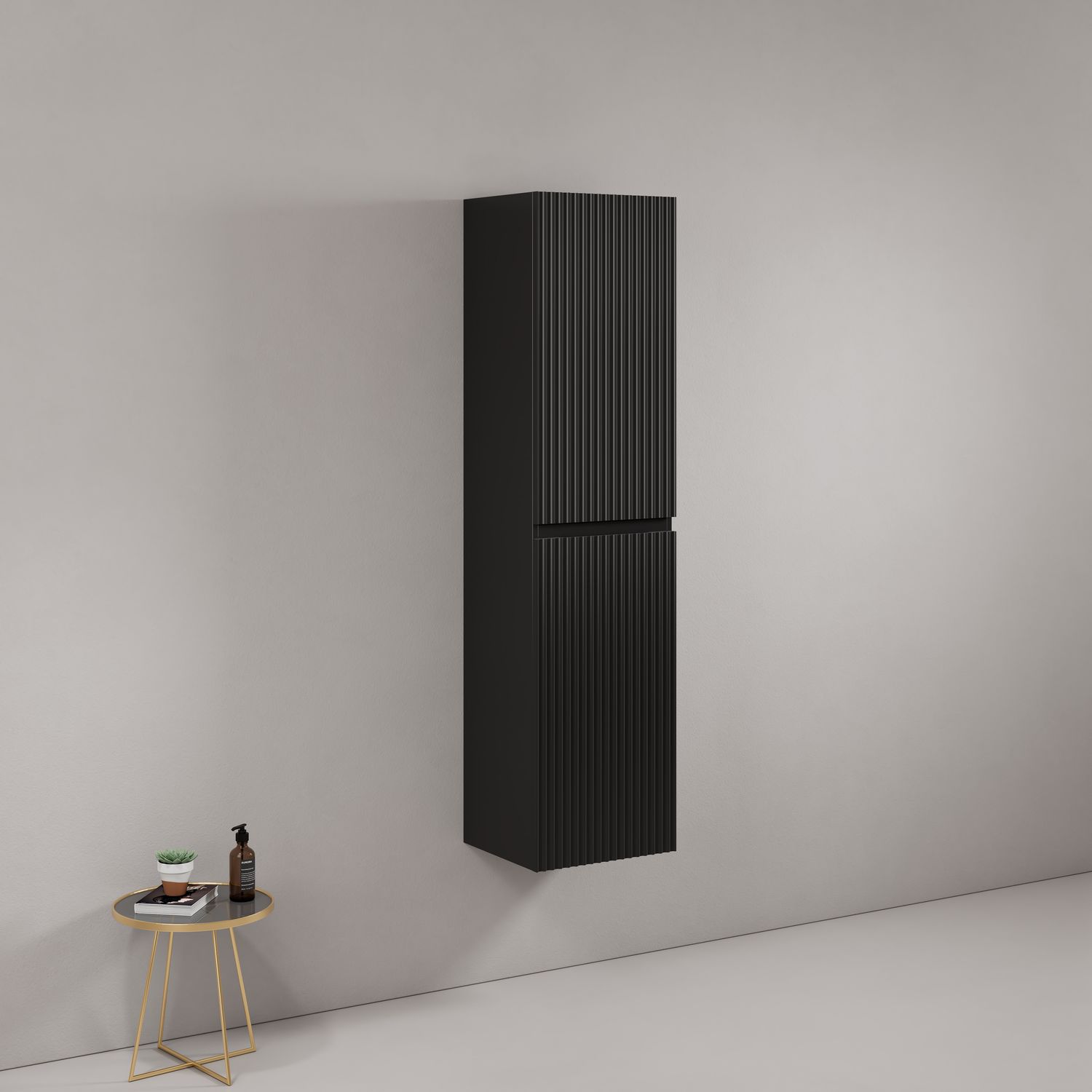 COLONNE SALLE DE BAIN VOGUE LINE 400 BLACK MATT