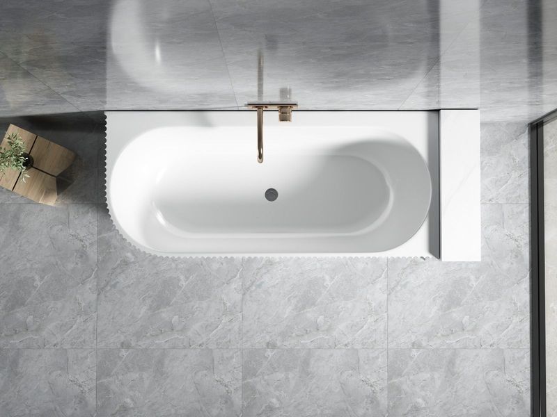 Baignoire ilot Lola mat 1778R DROITE
