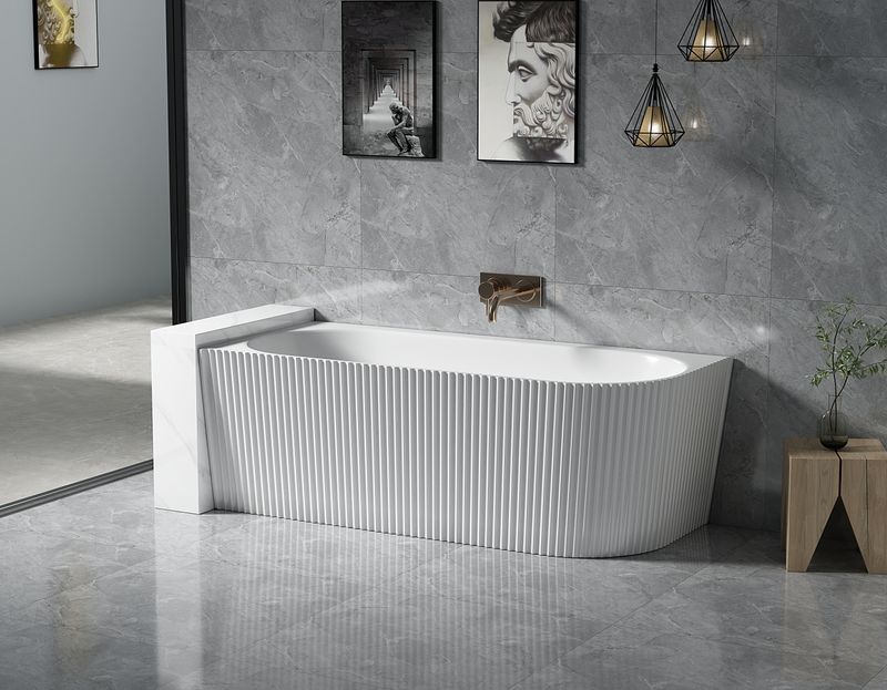Baignoire ilot Lola mat 1778L GAUCHE