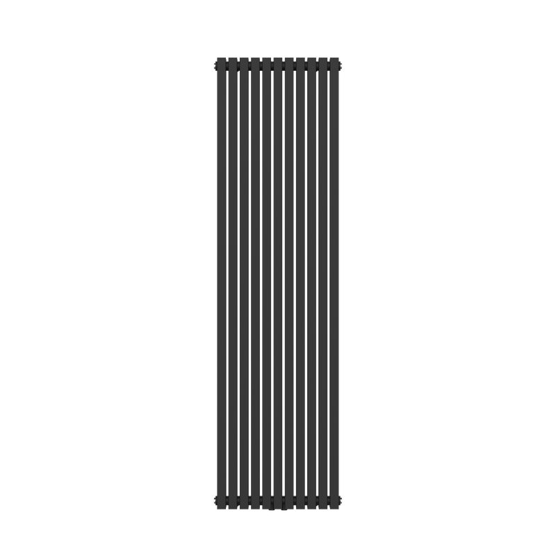 RADIATEUR VERTICAL KANSAS DESIGN 1800X500MM  NOIR
