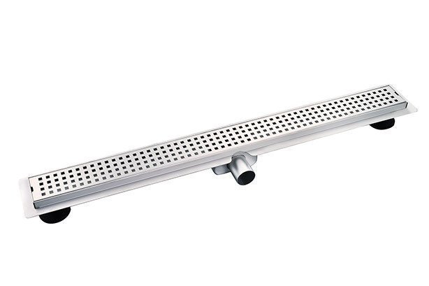 CANIVEAU DE DOUCHE EN INOX ROMA DESIGN 600MM
