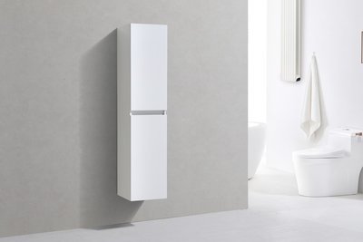 COLONNE SALLE DE BAIN ELEGANCE NEWARK BLANC MAT