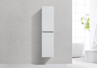 COLONNE SALLE DE BAIN ELEGANCE NEWARK BLANC MAT