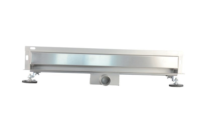 CANIVEAU DE DOUCHE MURAL  EN INOX BOLOGNA DESIGN 800MM